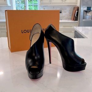 Authentic Christian Louboutin 150mm Bootie Heels